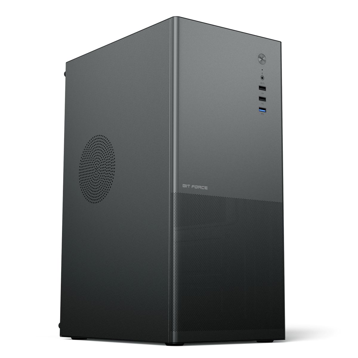 BIT FORCE Mid Tower Office PC Case MAGNUM BS-3