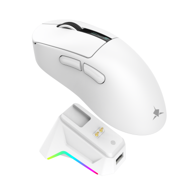 WHITE SHARK bežični gaming miš WGM-5023 GAWAIN 12.000dpi bijeli