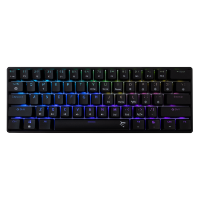 WHITE SHARK gaming tipkovnica GK-004121 SHINOBI-2 crna pl.sw. US