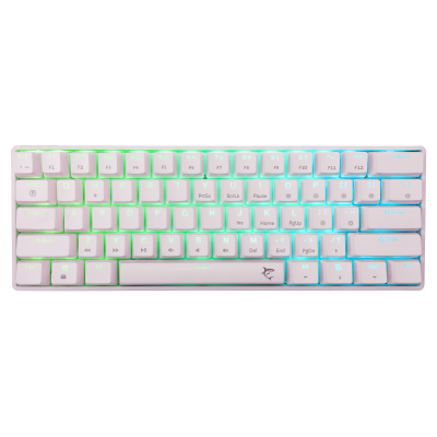WHITE SHARK gaming tipkovnica GK-004221 SHINOBI-2 bijela pl.sw. US