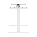 SBOX desk legs MD252R-W - white - 1 Motor