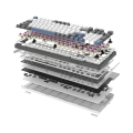 WHITE SHARK PREMIUM LINE keyboard GK-007251 EXCALIBUR white HR