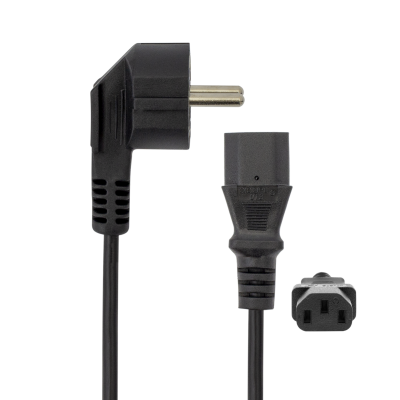 SBOX kabel C13 PC-SCHUKO 6mm 2m