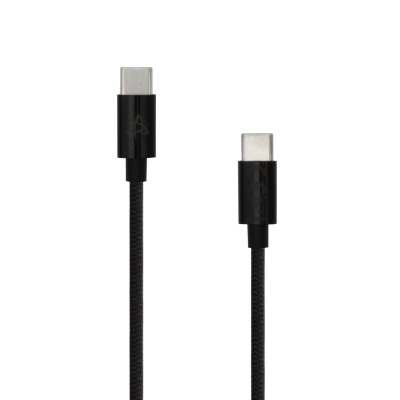 SBOX kabel Type-C-Type-C 60W M/M 3m crni