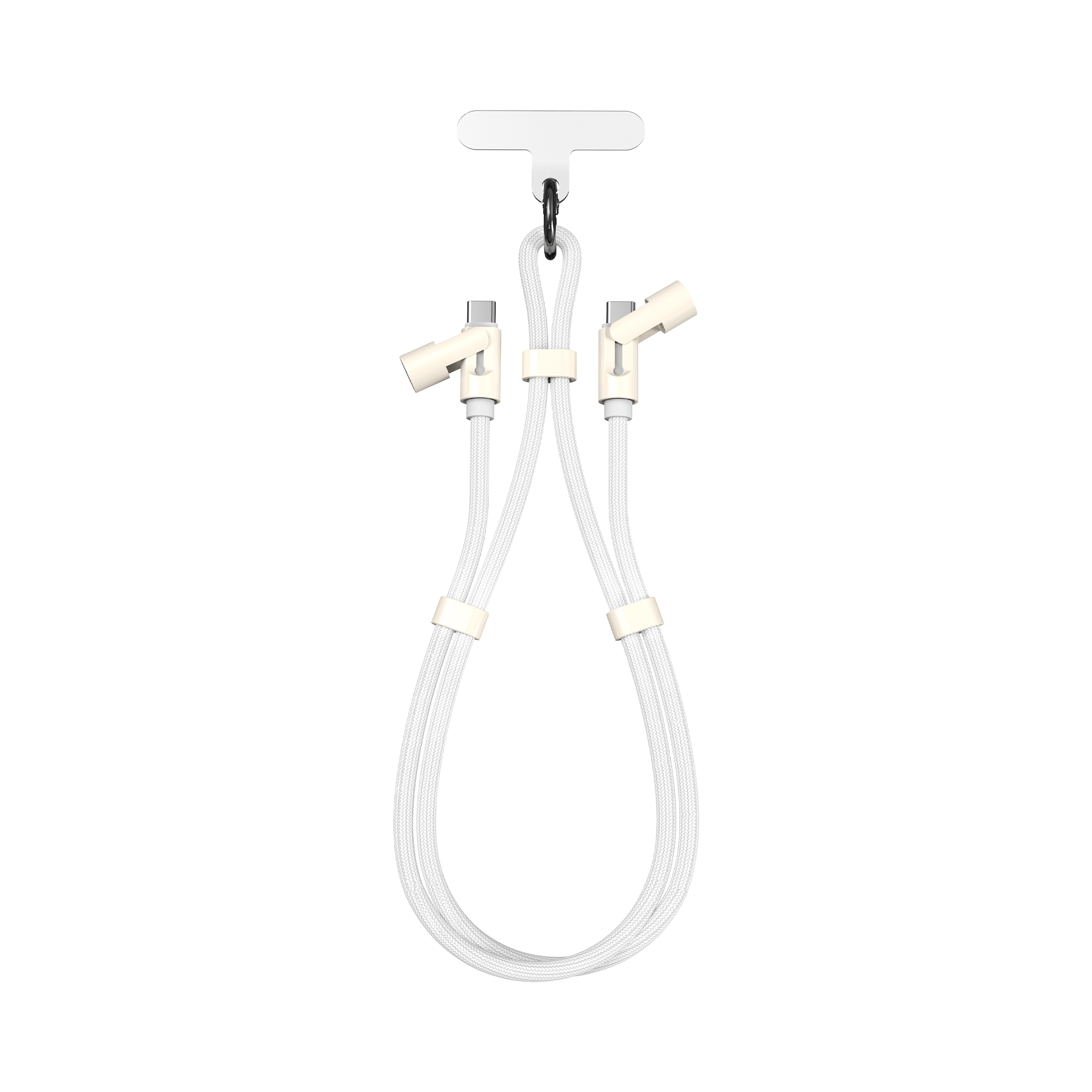 SBOX lanyard cable USB-C-USB-C M/M 1.5m white