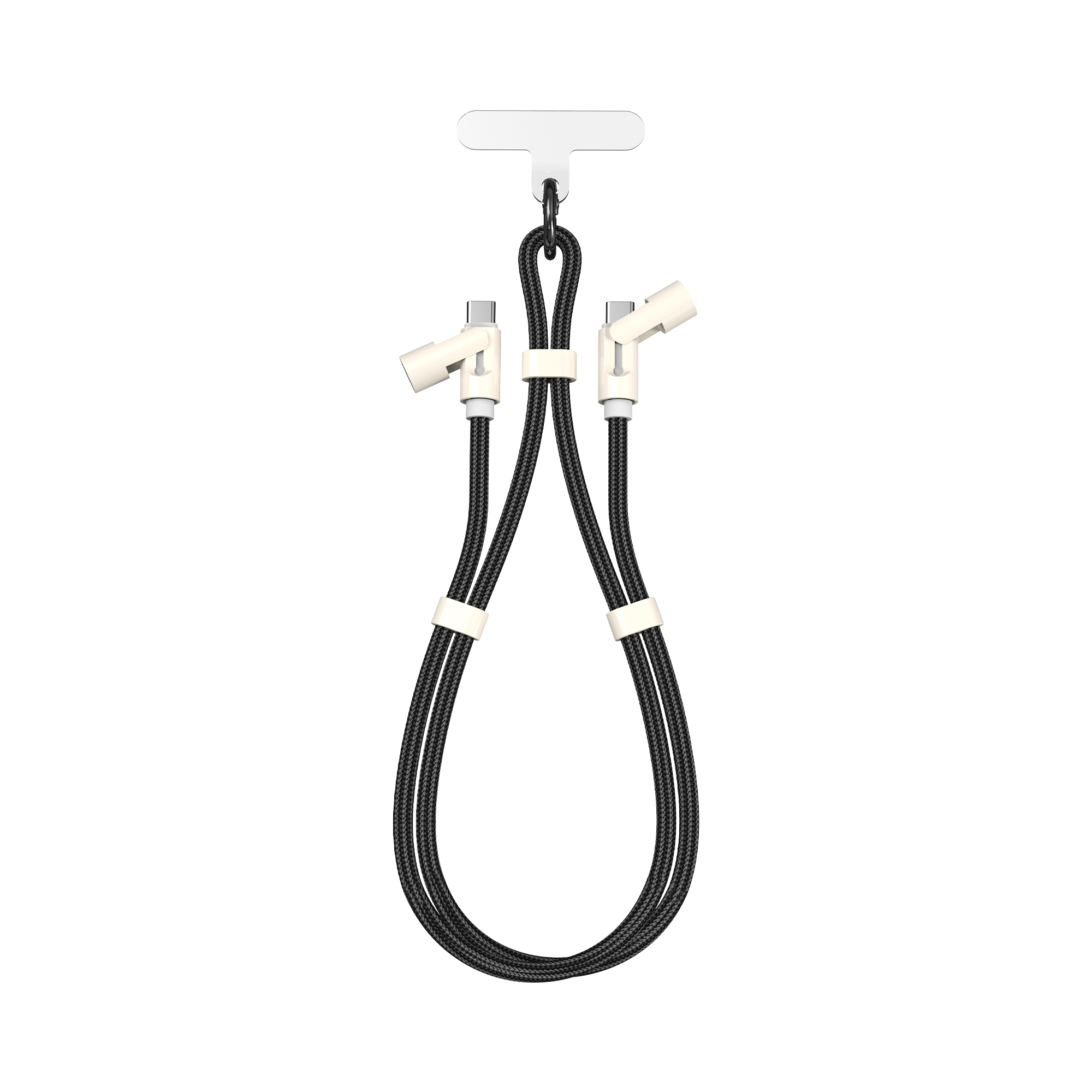 SBOX lanyard cable USB-C-USB-C M/M 1.5m black
