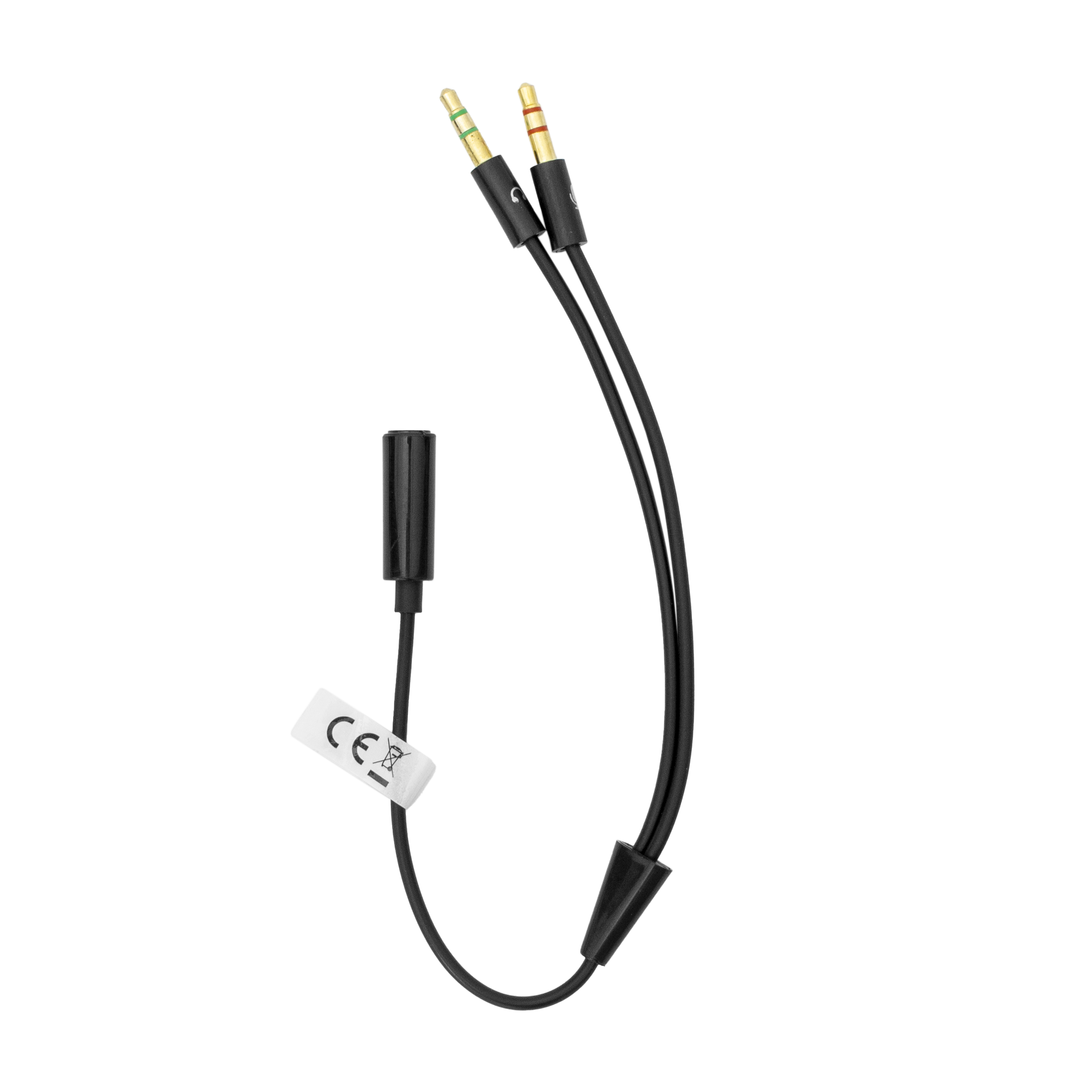 SBOX cable 3.5mm 4-Pin-2x3-Pin F/M 0.2m