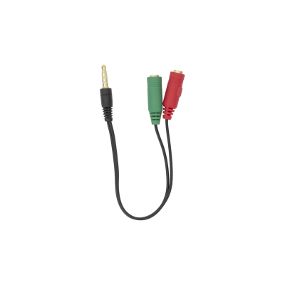 SBOX kabel 3.5mm 2x3-Pin-4-Pin F/M 0.2m