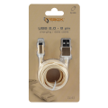 SBOX lightning kabel USB-A-iPh7 M/M 1.5m zlatni