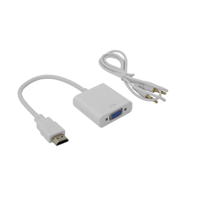 SBOX adapter HDMI-VGA + Audio adapter M/F