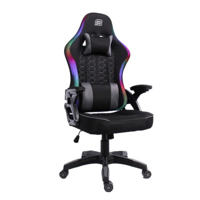 BIT FORCE RGB gaming stolica HYPNOSIS RGB-2D crna - IZLOŽBENA