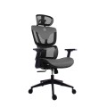 BIT FORCE uredska stolica COZY LM-2D crno/siva - IZLOŽBENA
